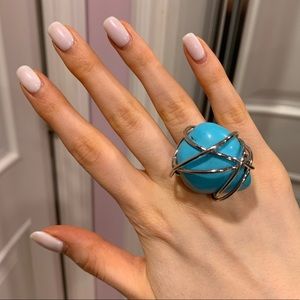 Handmade Turquoise Silver Ring